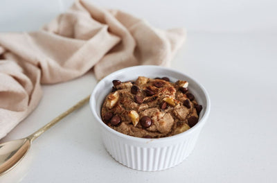 Banana Bread Baked Oats