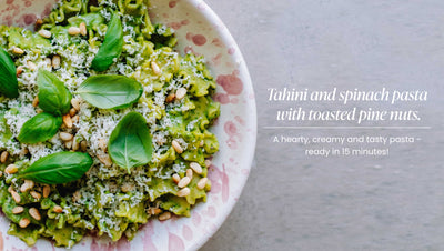 Self-love pasta av @plantbasedbythess