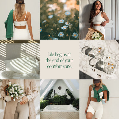 "Livet begynner utenfor din comfort zone"