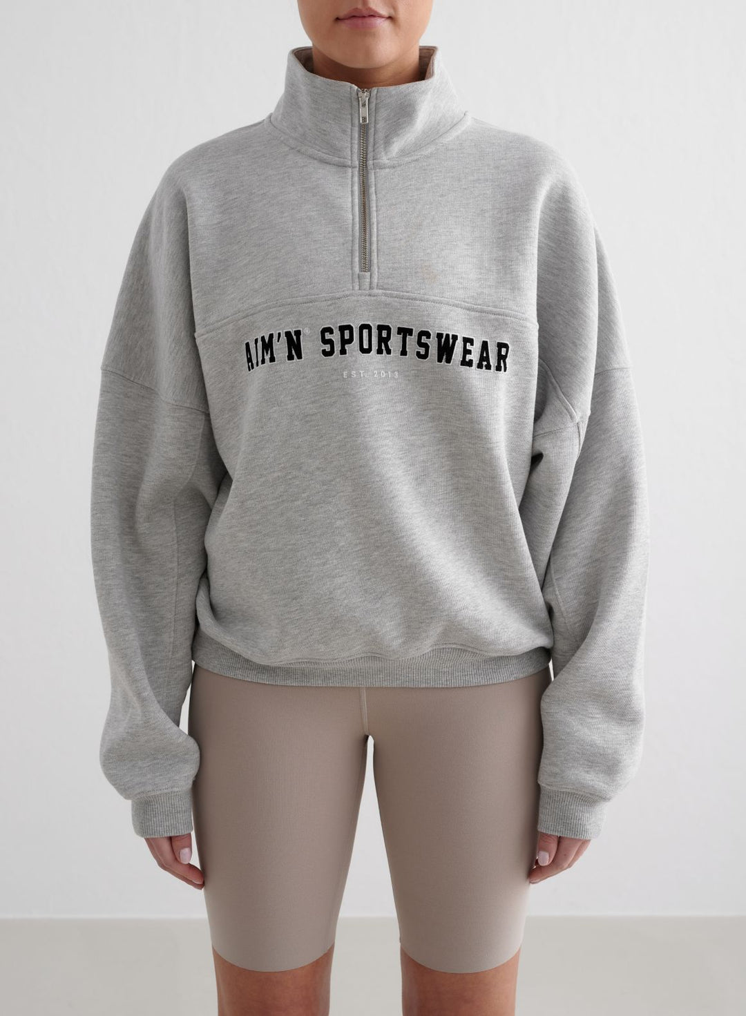 AmeriVINTAGE WIND AND SEA Half-zip スウェット AE Oversized Half-Zip Sweatshirt
