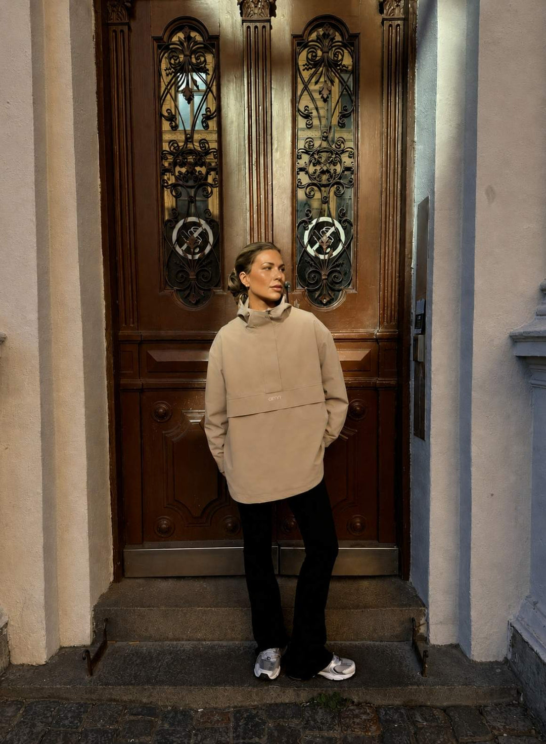 Espresso Waterproof Oversized Anorak – aim'n no