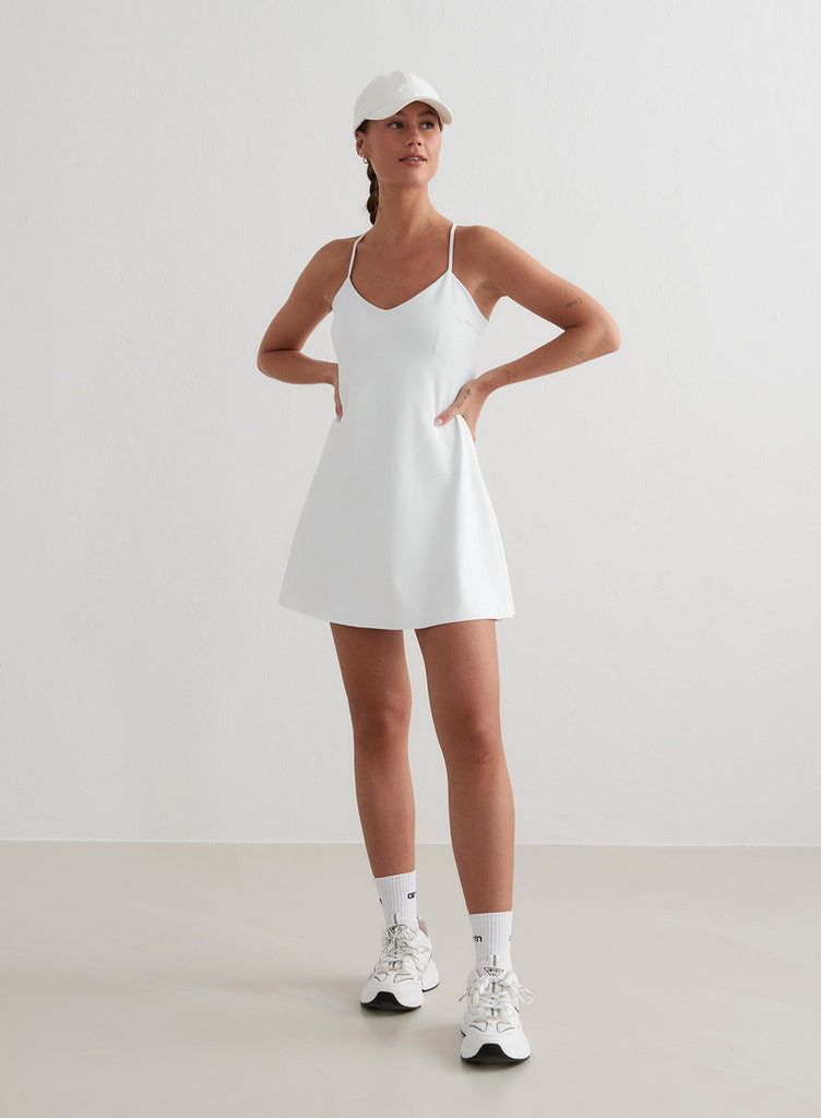 white-sense-strap-dress-