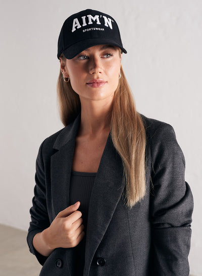 Black College Cap