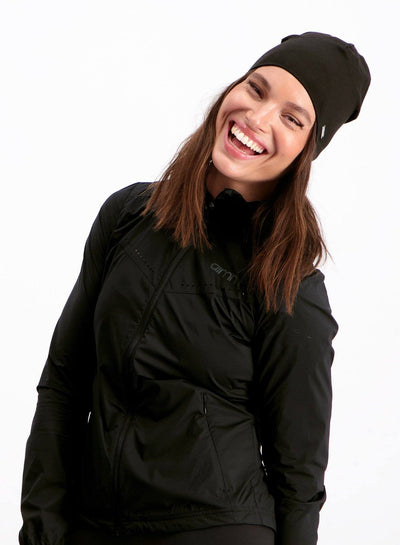 Black Soft Running Hat AIM'N